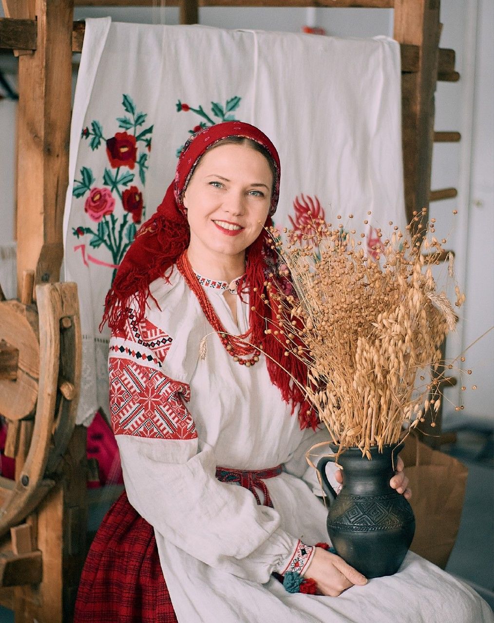 Women in Slavic costumes in Dortmund