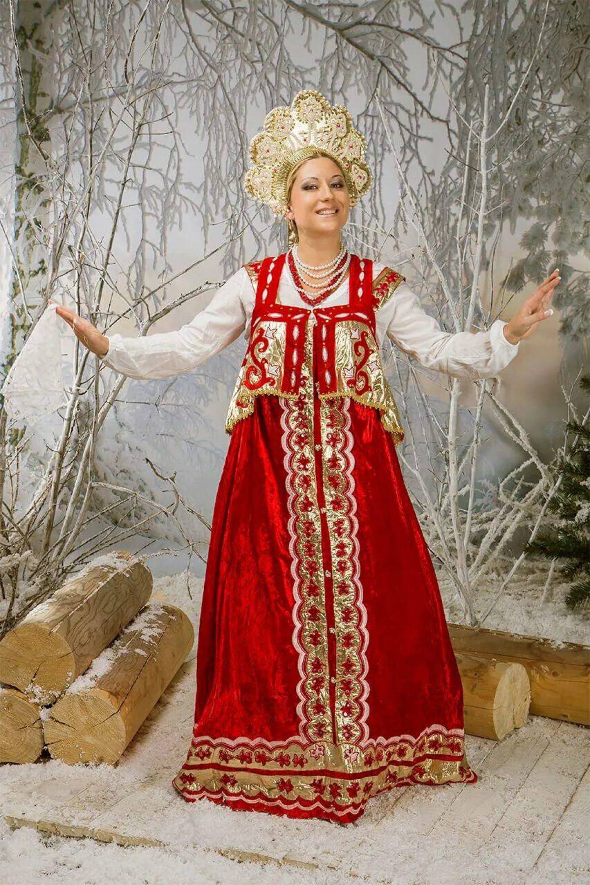 Girls in Slavic costumes in Dortmund